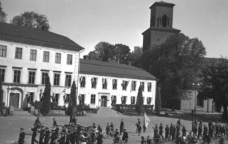 Hemvärnets dag. Fototid: 1945.