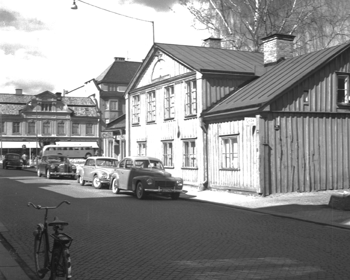 Domustomten Västra Storgatan. Fototid: 1959.