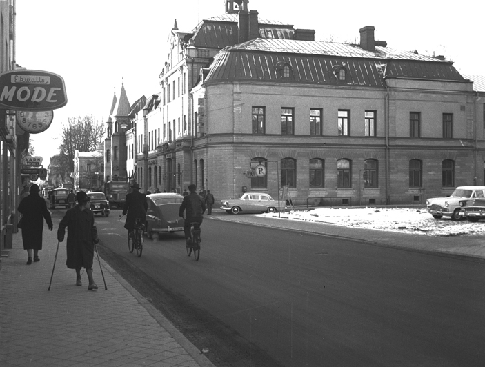 Östra Storgatan 5, Rivningstomt. Riksbankshuset.