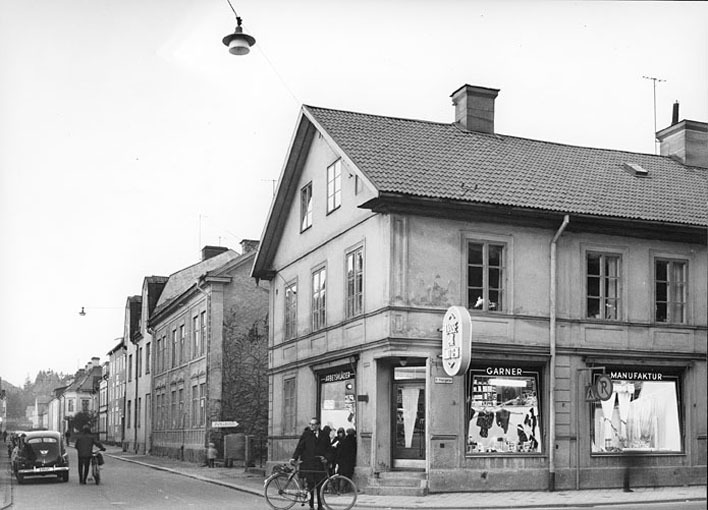 Östra Storgatan 19-21. Fototid: 1964.