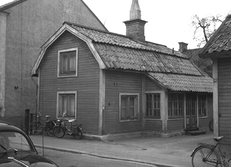 Gammalt hus. Östra Kyrkogatan.