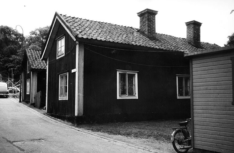 Stora Bergsgränd 4. Fototid: 1963.