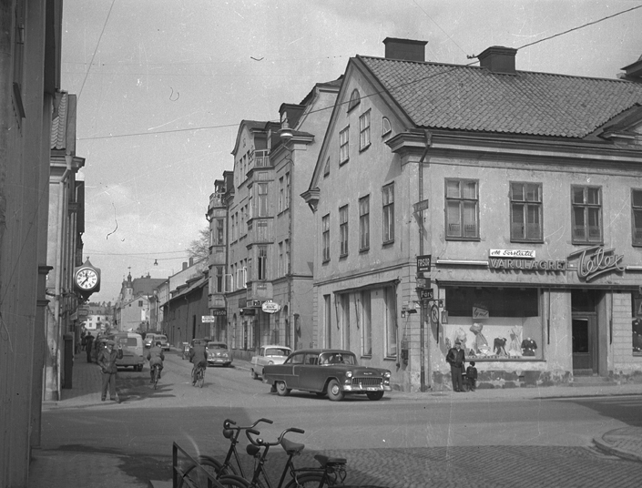Västra Storgatan-Bagaregatan.