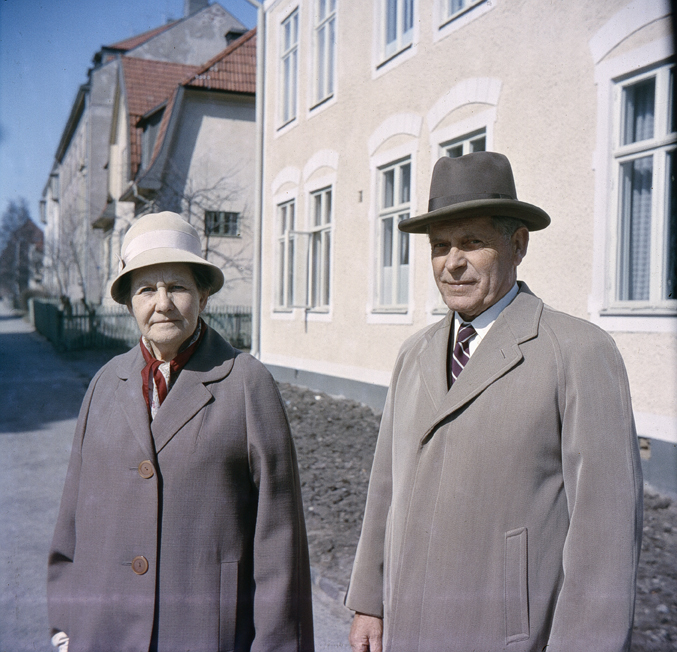 Albin och Elsa Wallnér.