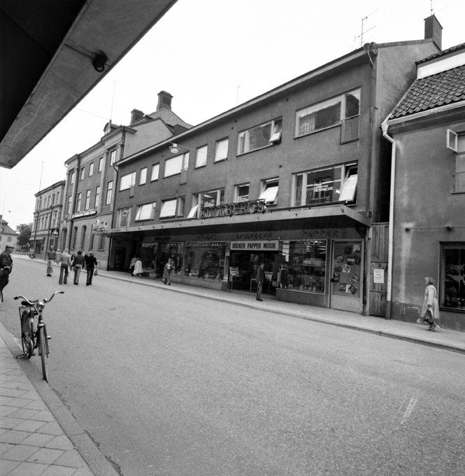 Kullbergs bokhandel. Fototid: 1975-1980.