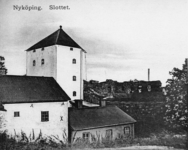 Nyköpingshus. Slottet. Fototid: 1906-1909.