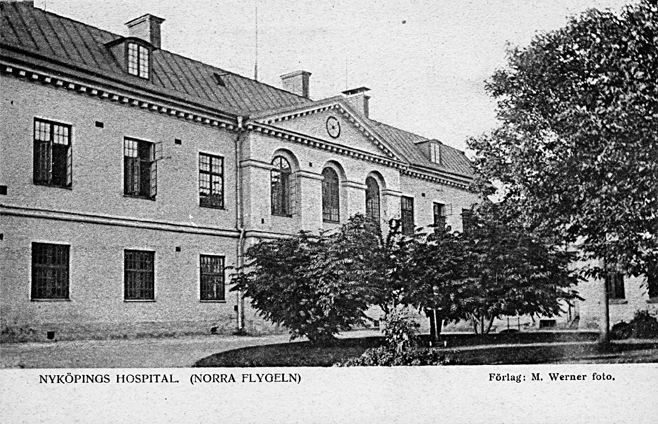 Nyköpings Hospital, Norra flygeln. S:t Anna. Fo...