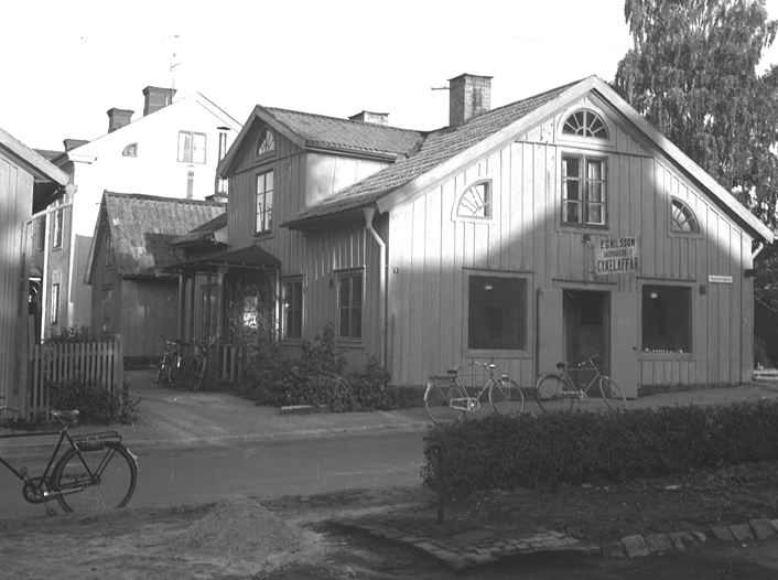 Östra Kvarngatan 9. Skomakar-Nisses hus. Fototi...
