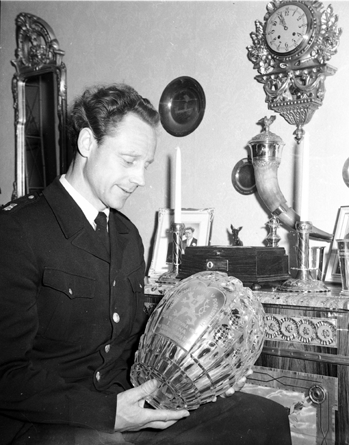 Gert Fredriksson. Fototid: 1955.