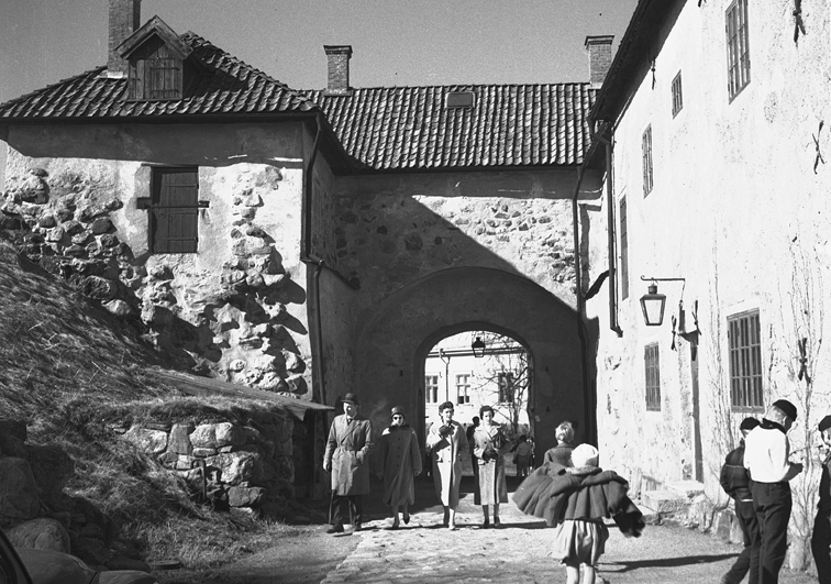 Porthuset, Nyköpingshus. Fototid: 1959.