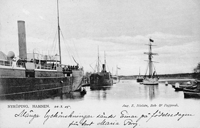 Hamnen. Fototid: 1901-1905.