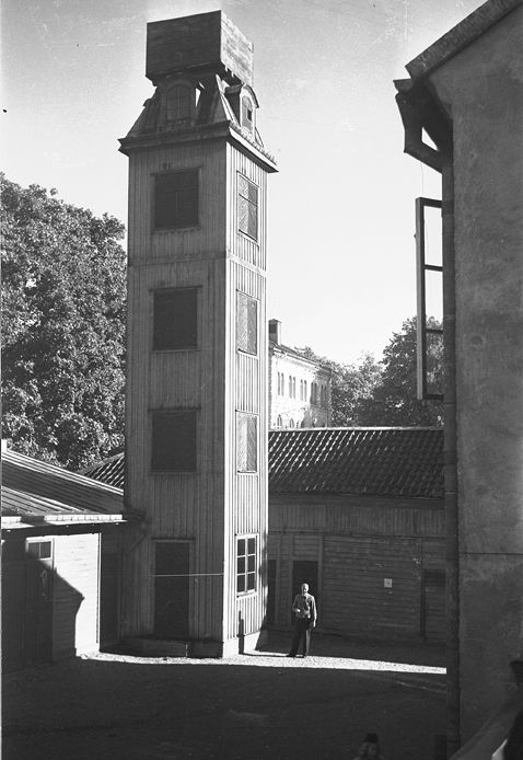 Nyköpings gamla Brandstation som byggdes 1901 o...