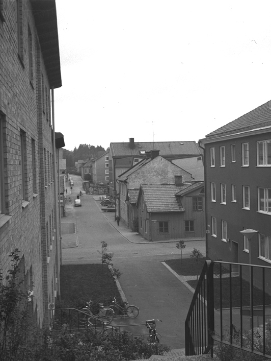 Skjutsaregatan från Östra Kvarngatan mot Östra ...