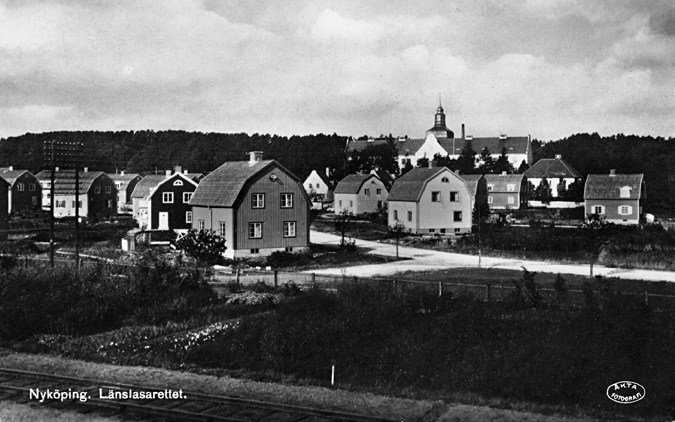 Nyköping. Länslasarettet. Fototid: 1914-1927.