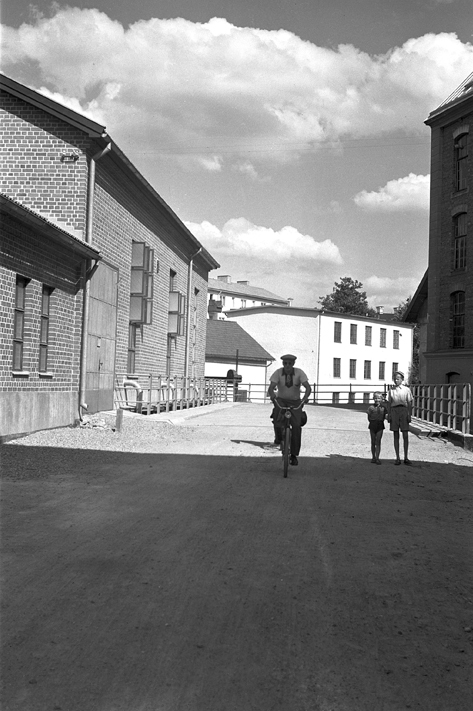 Forsbron. Fors Ullspinneri. Fototid: 1946.