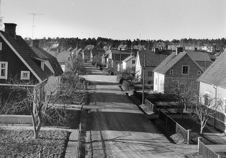 Tegnérsgatan i Östra Villastaden sett från Östr...