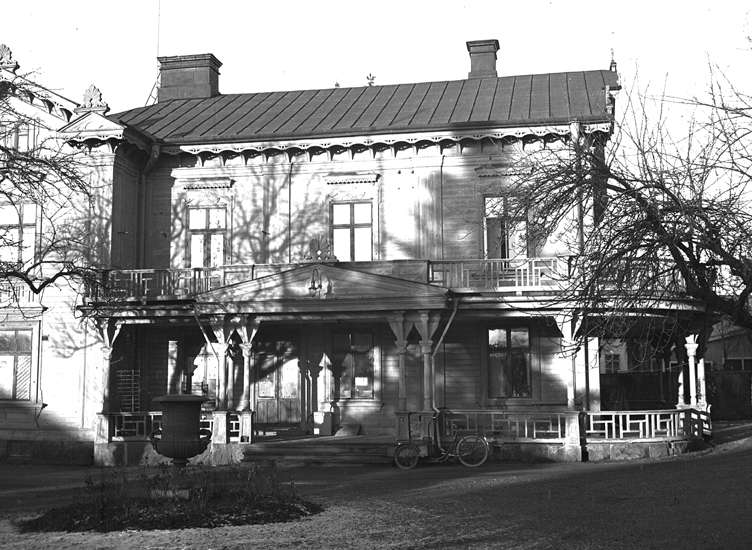 Albins Trädgård, Bagaregatan 17. Fototid: 1963.