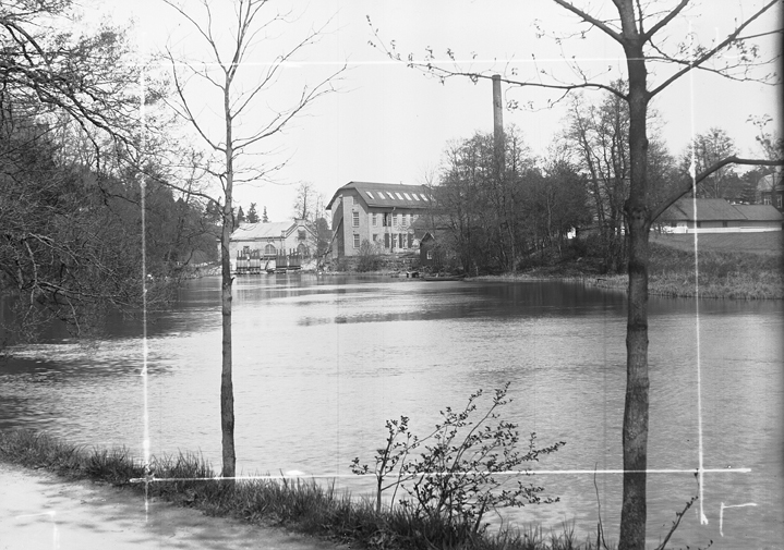 Nyköpingsån och Perioden. Fototid: 1925.