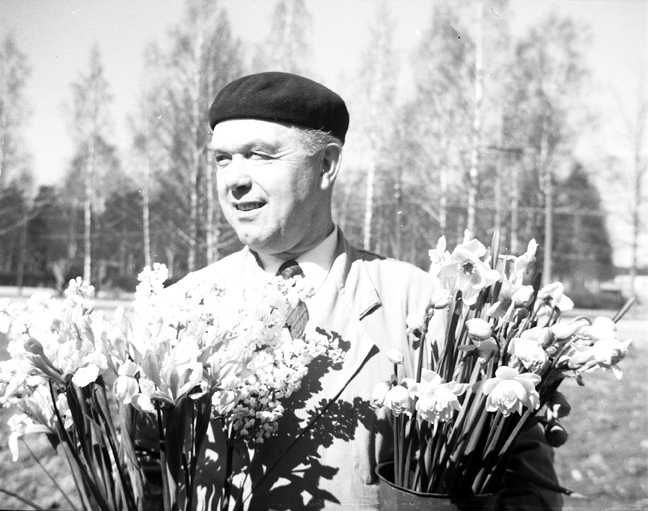 Nils Andersson, Trädgårdsmästare. Nyköping. Fot...
