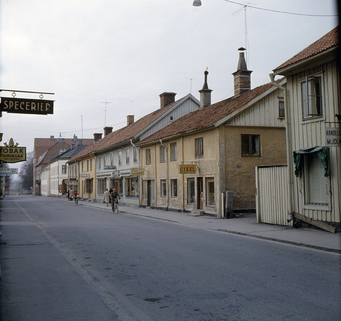 Västra Kvarngatan. Fototid: 1958.