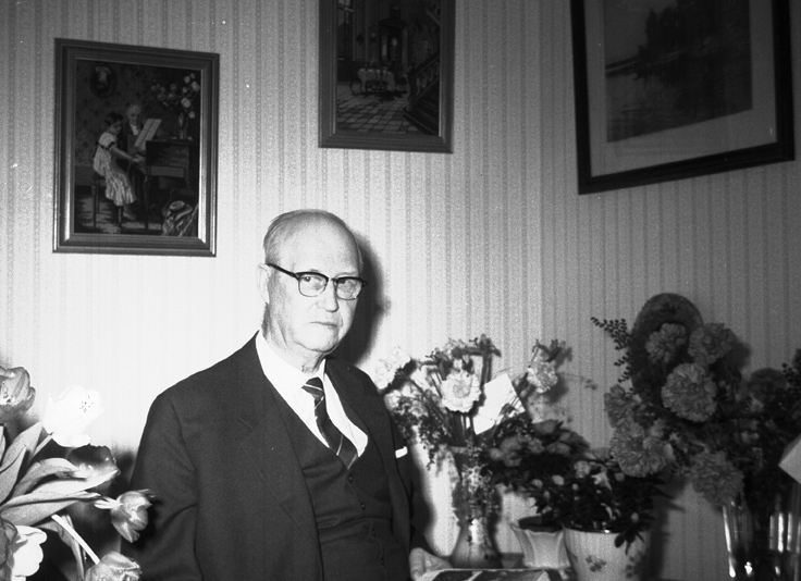 Bengt Skånberg, Överbanmästare. Fototid: 1959.