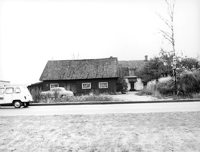 Äldre byggnader i Kungshagen. Fototid: 1950-1968.