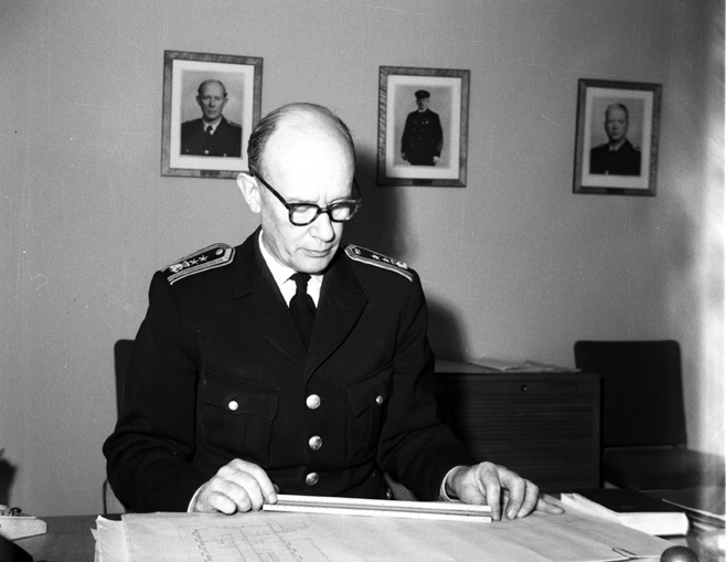 Holger Ekelund, Brandchef. Fototid: 1933-1952.