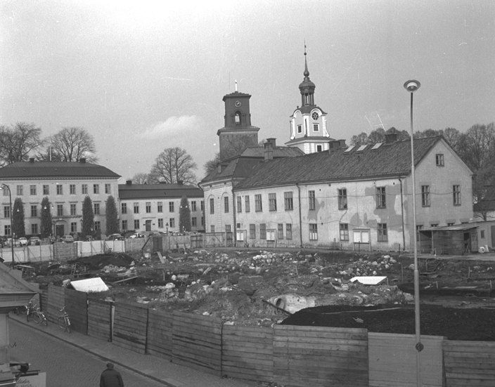 Stadshustomten. Fototid: 1966.