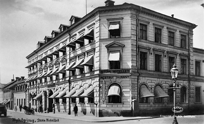Nyköping. Stora Hotellet. Fototid: 1906-1960.