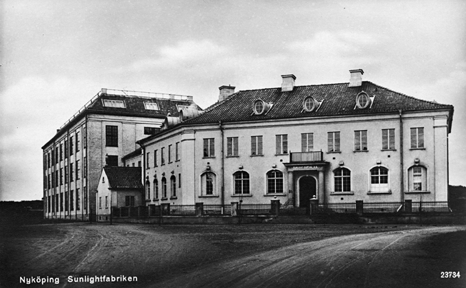 Nyköping. Sunlightfabriken. Fototid: 1925-1980.
