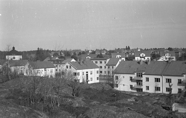 Utsikt från Östra Bergen över Ringvägen