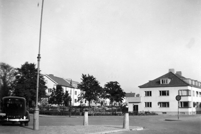 Centralplan, Nyköping. Fototid: 1940-1960.