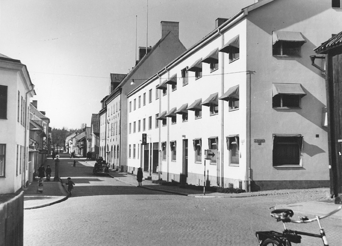 Östra Kvarngatan, Östra Kyrkogatan mot Östra St...