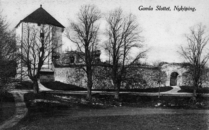 Gamla Slottet, Nyköping. Fototid: 1906-1909.