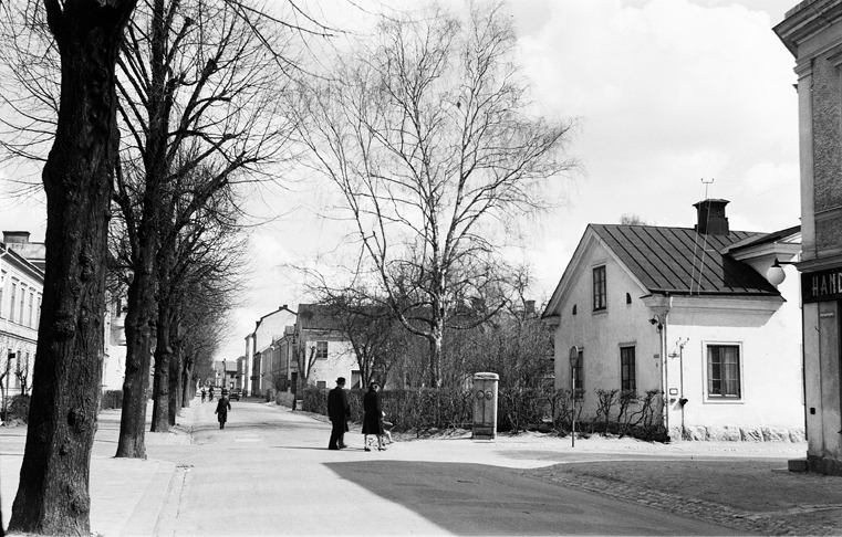 Korsningen Repslagaregatan-Fruängsgatan. Fototi...