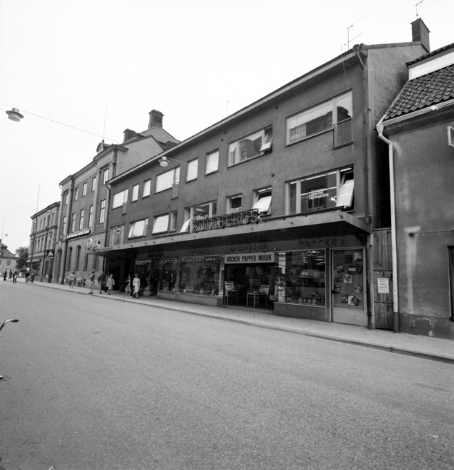Kullbergs bokhandel. Fototid: 1975-1980.