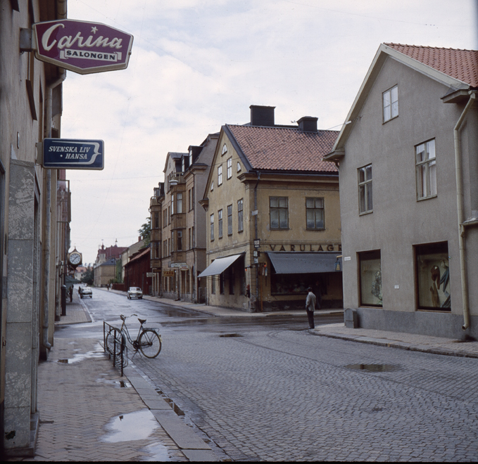 Västra Storgatan / Bagaregatan. Fototid: 600626.