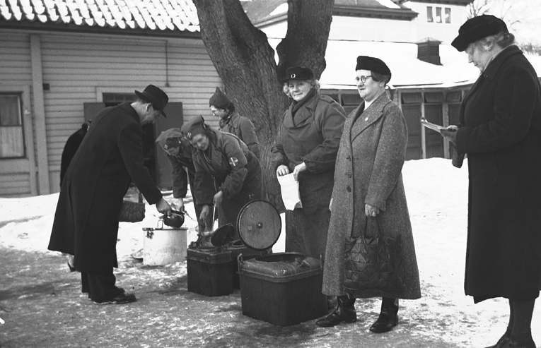 Nyköpings Lottor. Fototid: 1940.