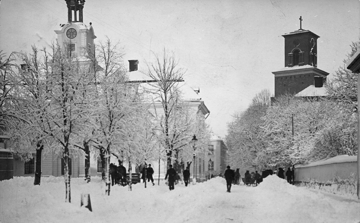 Behmbrogatan, Stora Torget. Fototid: 1910-1916.