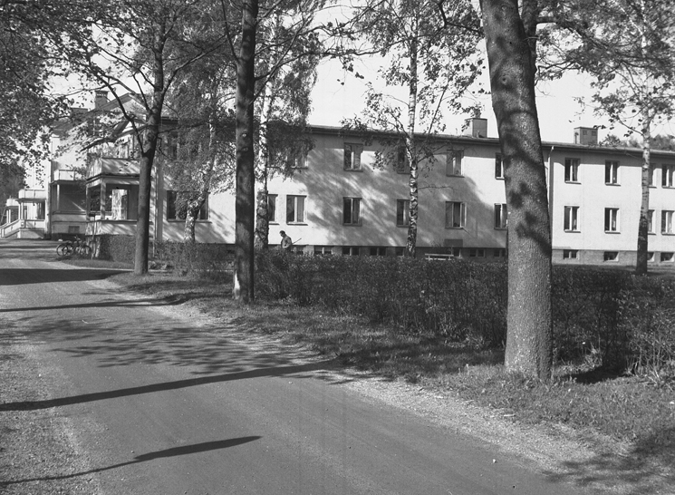 Hemgårdens huvudbyggnad. Fototid: 1922-1960.