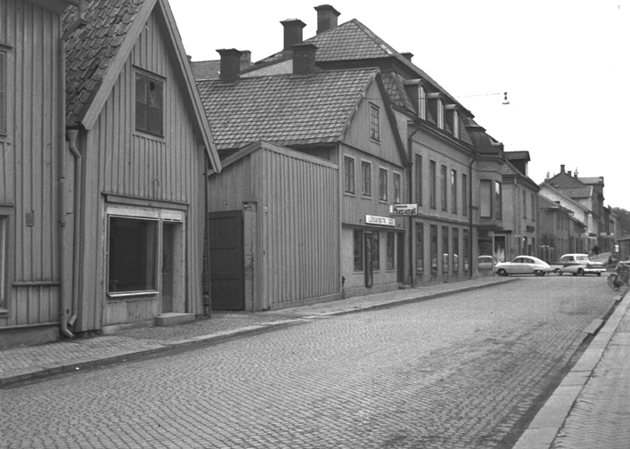 Västra Trädgårdsgatan. Fototid: 1960.