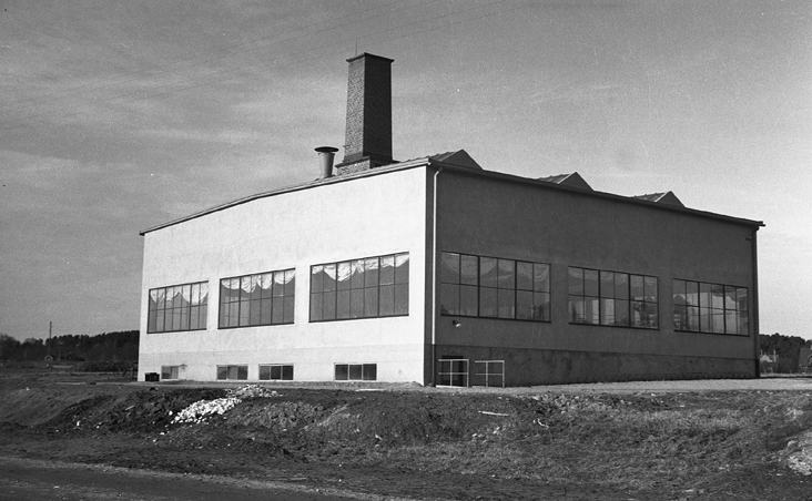 Guldsmeds AB. Fabriksbyggnad. Hemgårdsvägen 6.