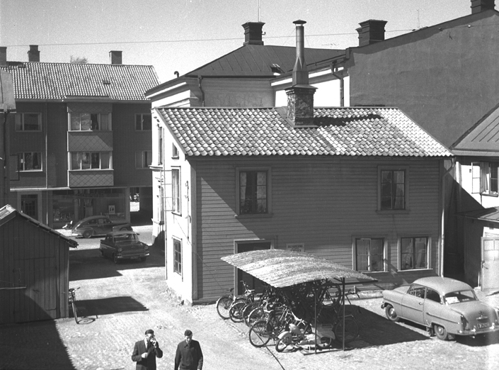 Gårdsinteriör Brunnsgatan 40.