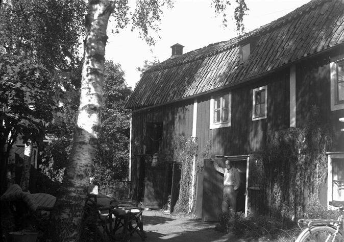 Östra Kvarngatan 17. Qvarnströms hus.