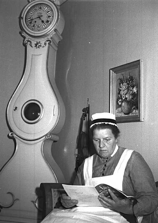 Alva Magnusson, Sjuksköterska. Fototid: 1922-1968.