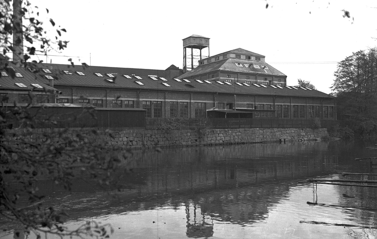 NK:s verkstäder, Folkungavägen. Fototid: 1945.