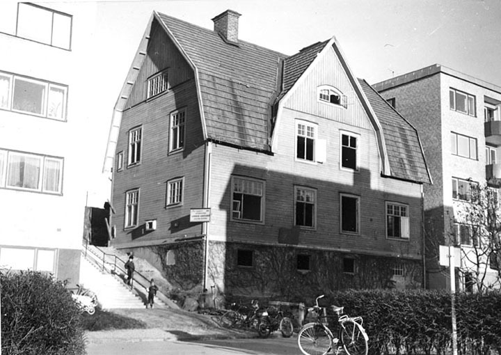 Östra Bergsgatan 15. Fototid: 1964.
