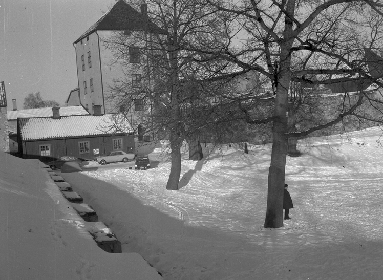Kungstornet och Gäldstugan. Fototid: 1959.