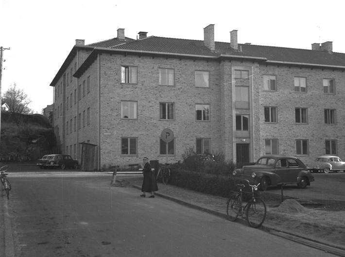 Östra Kvarngatan 8. Fototid: 1950-1959.