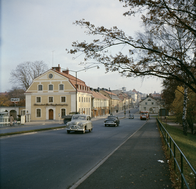 Västra Storgatan. Fototid: 1958.